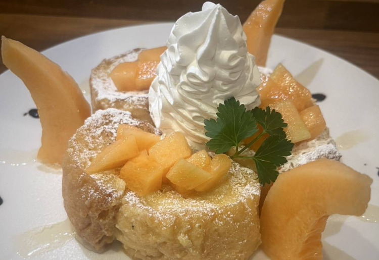 あまくて！濃厚！ 赤肉メロンのフレンチトースト